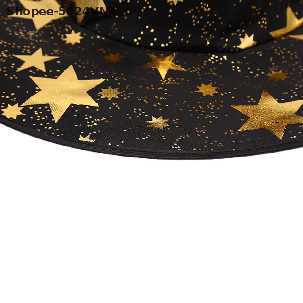 [Mới &amp; Halloween] Set 2 Món Áo Choàng Và Nón Phù Thủy Hóa Trang Halloween Cho Bé