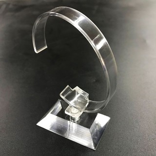 Đế trưng bày đồng hồ đeo tay mica nhựa trong để chụp ảnh đồng hồ đế xoay 360 độ