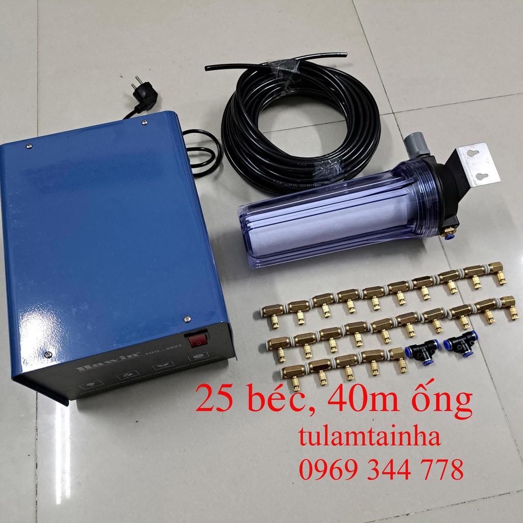 Bộ phun sương Đài Loan Fog-2807, 15-25 béc