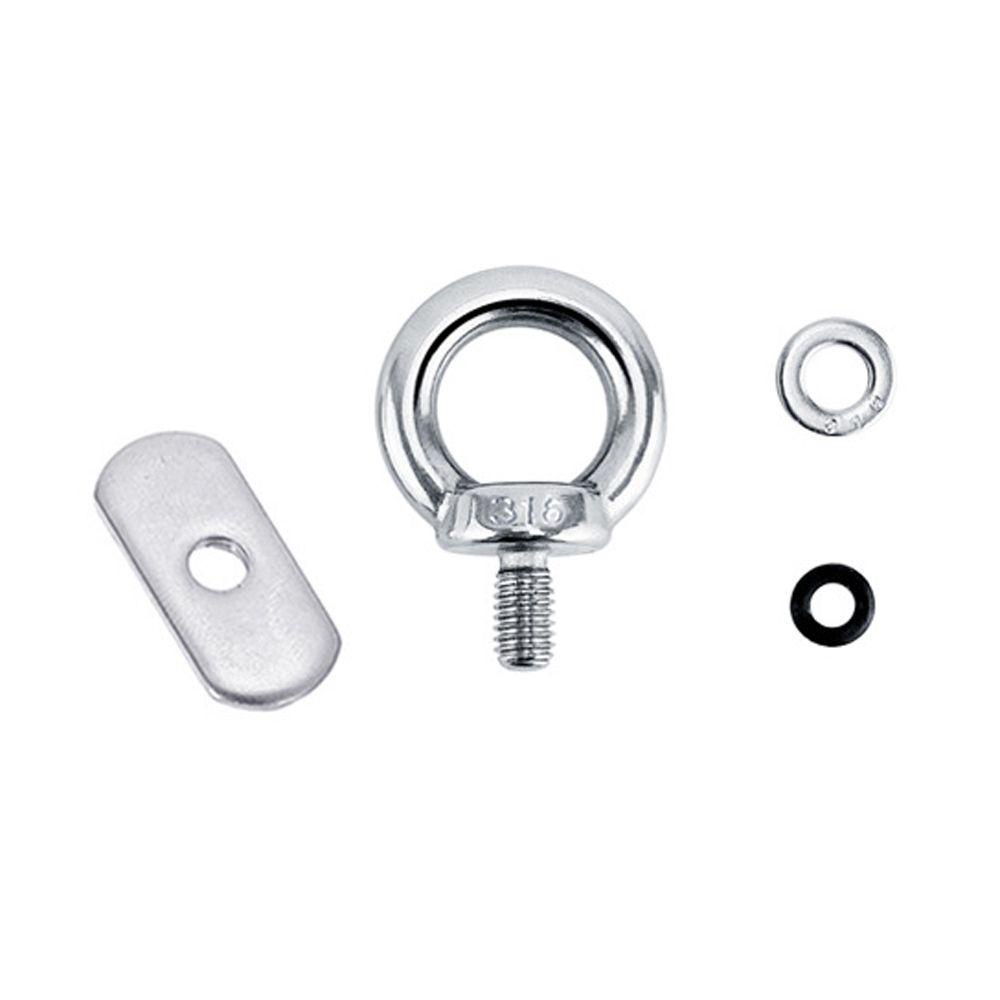 Set 4 Vòng Trượt + 4 Vòng Đệm Chuyên Dụng Cho Thuyền Kayak