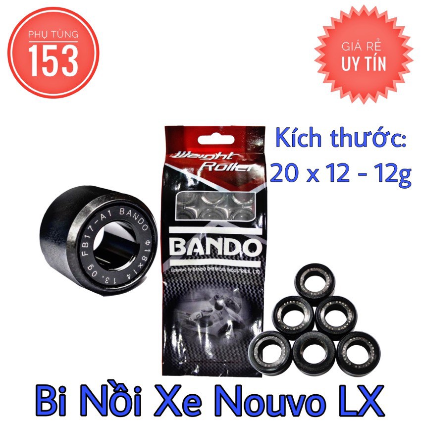 Bi Nồi Xe Nouvo LX - Bi Nồi Bando - PHỤ TÙNG 153