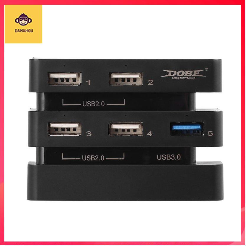 Bộ mở rộng Hub USB 3.0 2.0 Tốc độ cao 2 đến 5 Hub cho Máy chơi game PS4 Pro