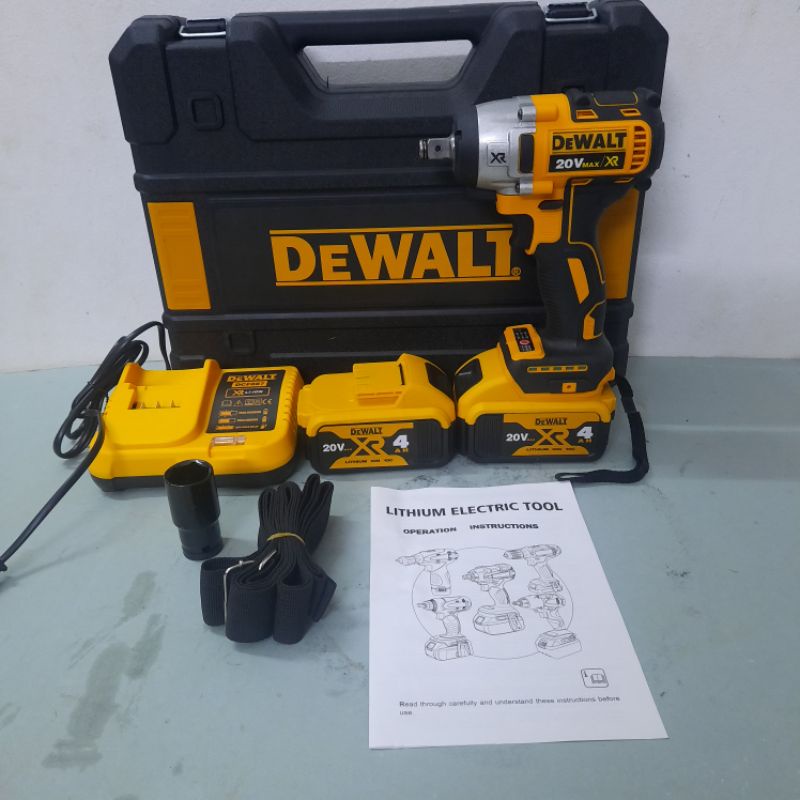 MÁY SIẾT BULONG DEWALT 20V , ĐỘNG CƠ KHÔNG CHỔI THAN HÀNG CAO CẤP