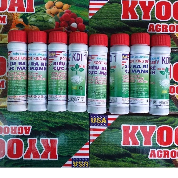 Root king 20ml_Kích thích Ra rễ cực mạnh cho Hoa Lan, cây cảnh