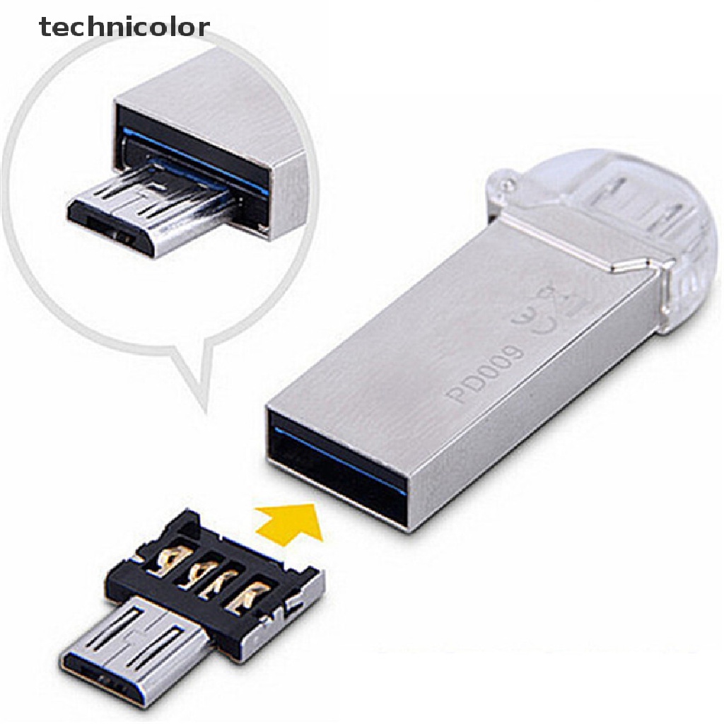 Set 3 Đầu Chuyển Đổi Cổng Micro USB Sang Cổng USB OTG Cho Điện Thoại