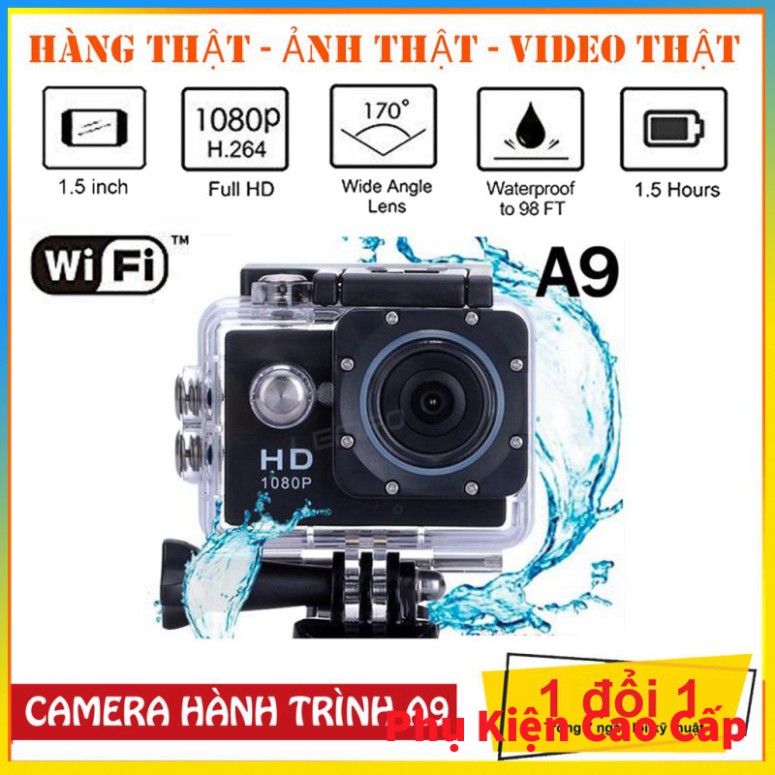 💥FREE SHIP 💥Camera hành trình xe máy Chống nước FULL HD 1080 Sport Cam A9 Full HD