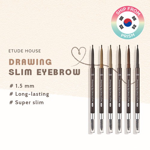 (Hàng Mới Về) Bút Chì Kẻ Lông Mày Etude House 1.5mm