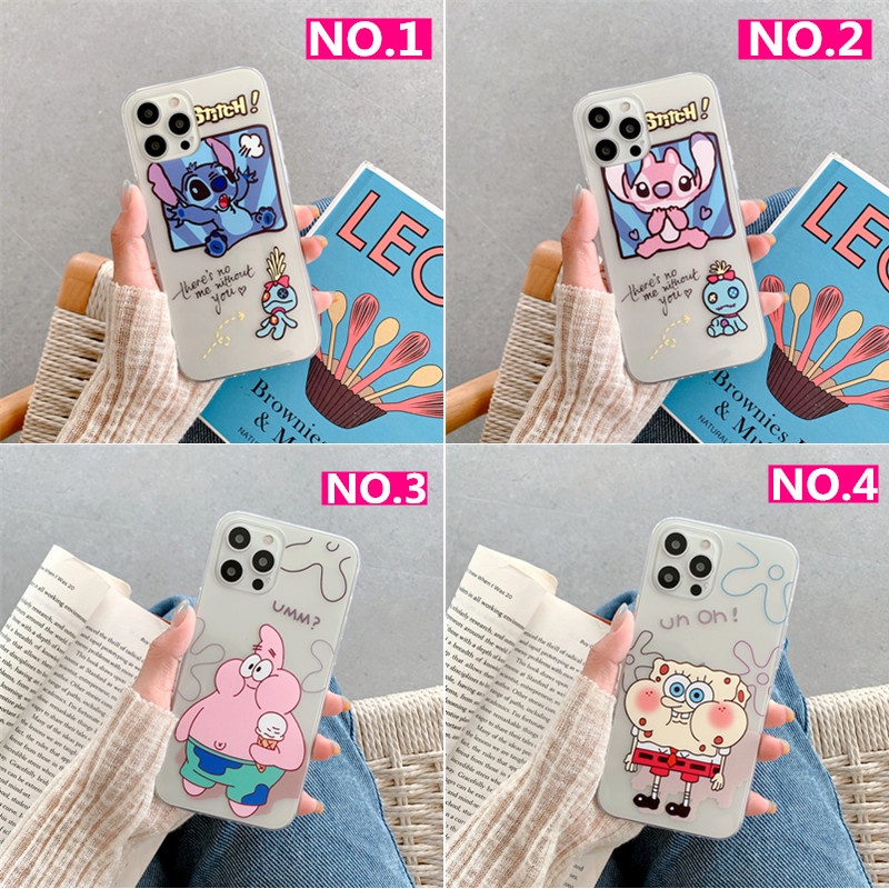 Samsung Galaxy J2 J1/J1 Mini Prim 2015 /J1 ACE/J110 J200 G5308/Grand Prime Cute Cartoon SpongeBob Soft Silicone TPU Case Phone Casing Clear Back Cover Couple