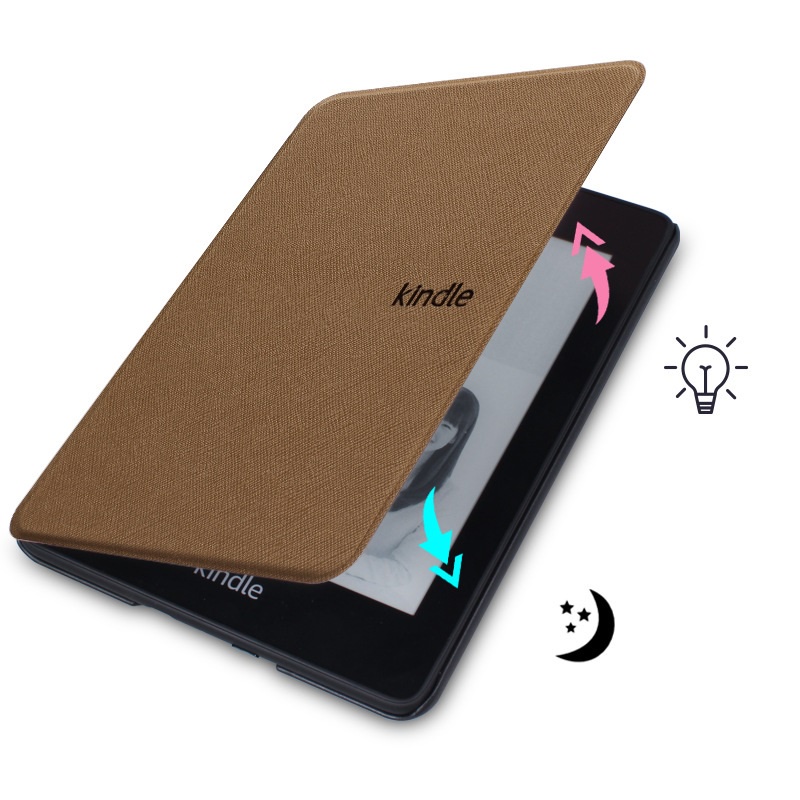 [PPW5] Bao da Cover bảo vệ cho Kindle Paperwhite 5 - Vân xước, ốp sau PVC