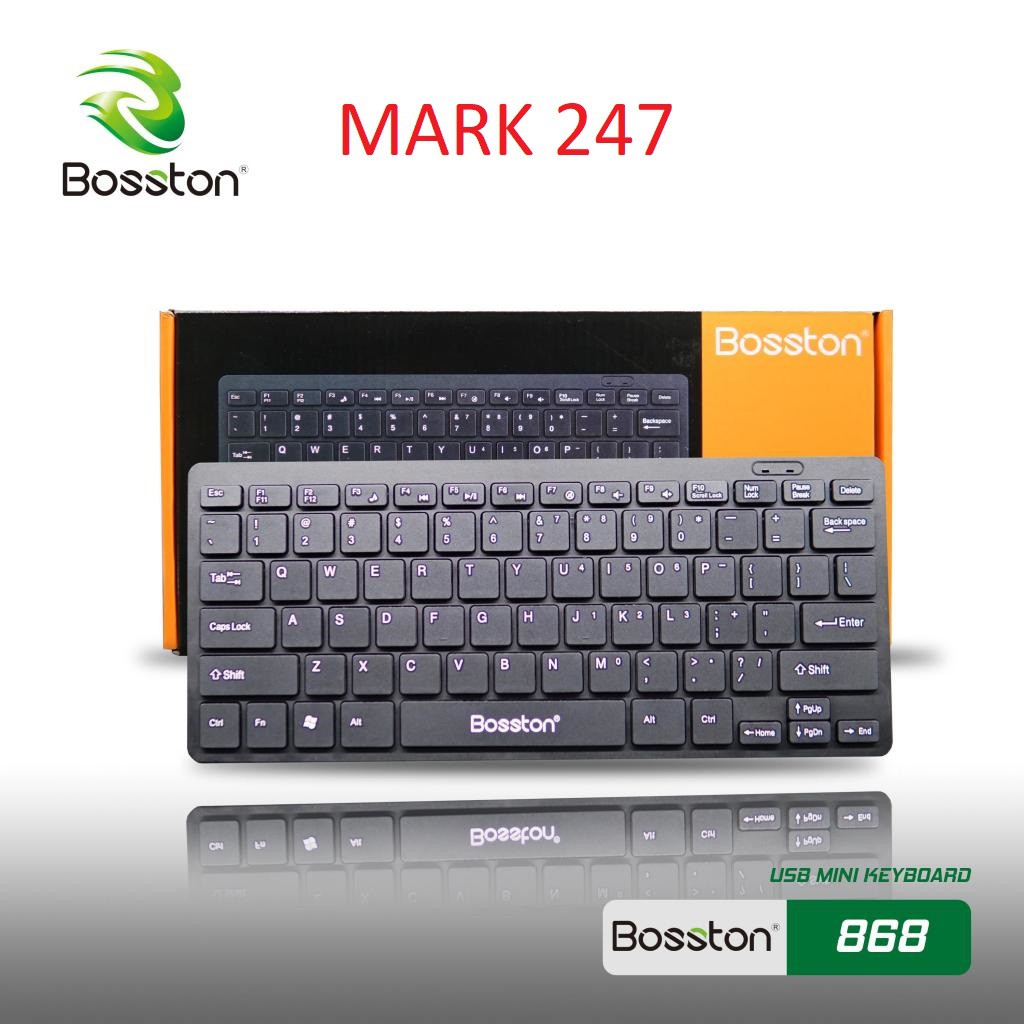 BÀN PHÍM MÁY TÍNH BOSTON MINI 868 USB
