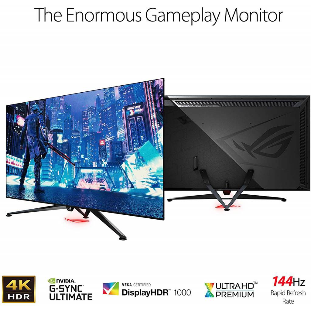 Màn hình máy tính Asus ROG Swift PG65UQ 65 inch 4K 144Hz GSync Hàng Chính Hãng