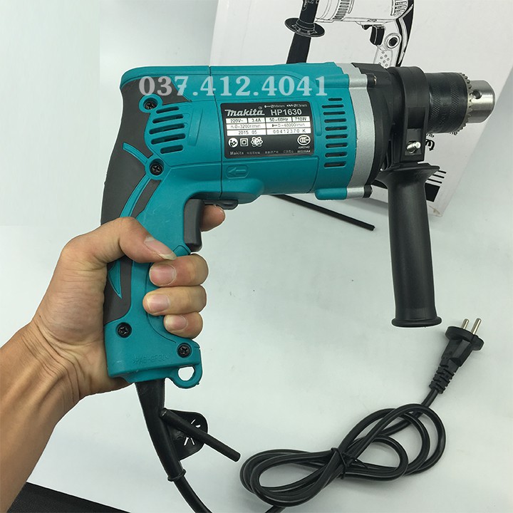 Máy khoan Makita HP1630, Bộ Máy Khoan Búa Đa Năng Cầm Tay Makita HP1630 - NỒI ĐỒNG CỐI ĐÁ