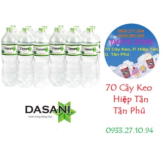 Thùng 24 chai nước tinh kiết dasani 1.5 lít / nước suối dasani 1.5l thùng 12 chai