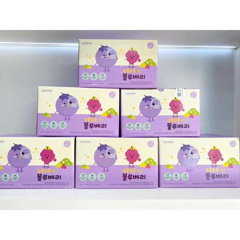 Nước ép Hồng sâm Việt Quất Chunho