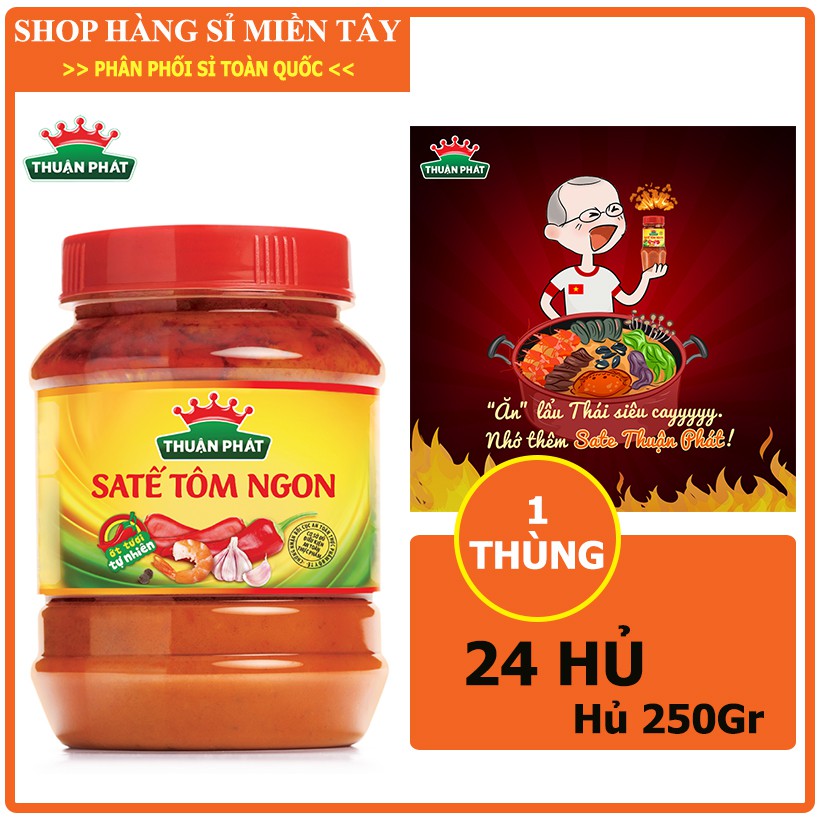 Thùng 24 hủ Sa tế tôm Thuận phát loại 2 5g