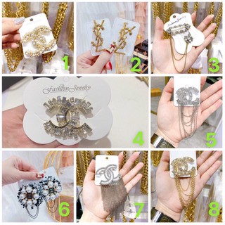 Tag cài áo mặt đá sang chảnh