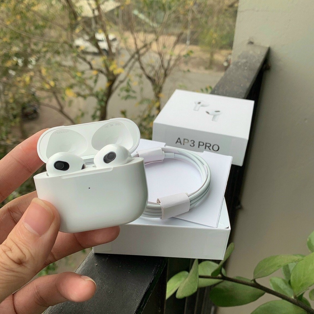 Tai nghe bluetooth TWS003 thế hệ 3, tai nghe nhét tai bluetooth không dây - Nim.Store