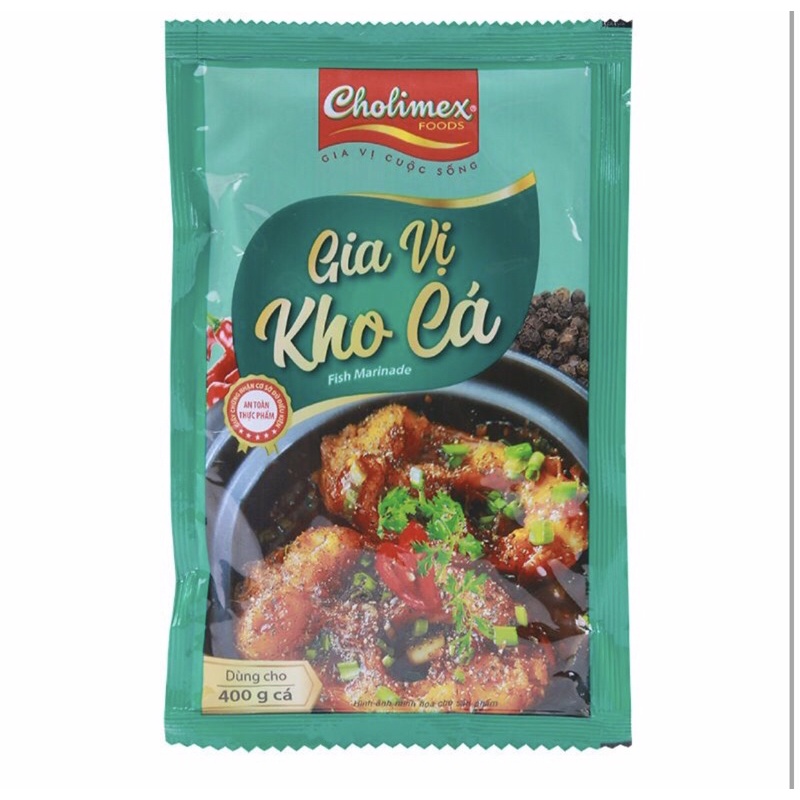 Gia Vị Kho Cá Cholimex 50G