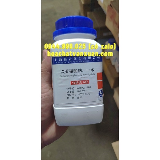 Hoá chất Sodium hypophosphite CAS 7681-53-0 , 10039-56-2 NaH2PO2 aladdin lọ 500g Natri hypophotphit