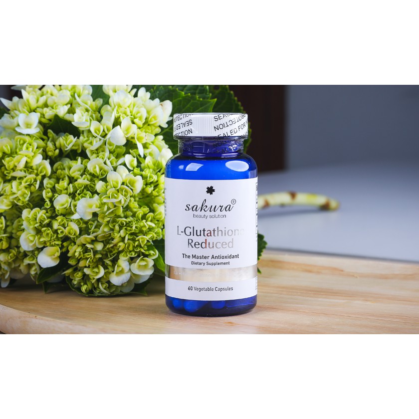 Sakura L- Glutathione Reduced - Viên uống trắng da, giảm nám, bổ sung Collagen giúp đẹp da và ngăn ngừa lão hoá -60 viên | BigBuy360 - bigbuy360.vn