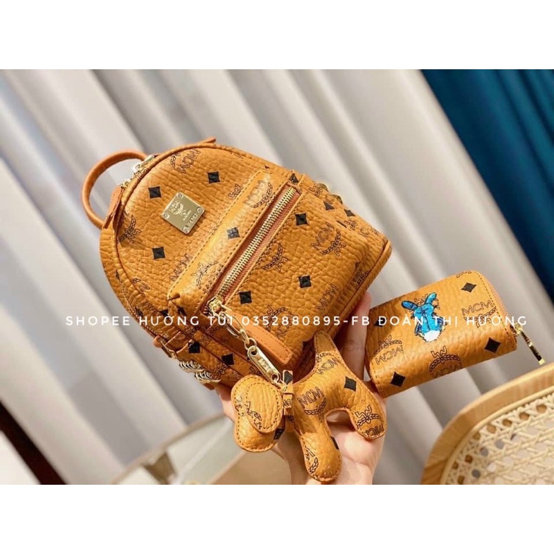 Balo M gồm ví mà móc treo xinh xắn size 20