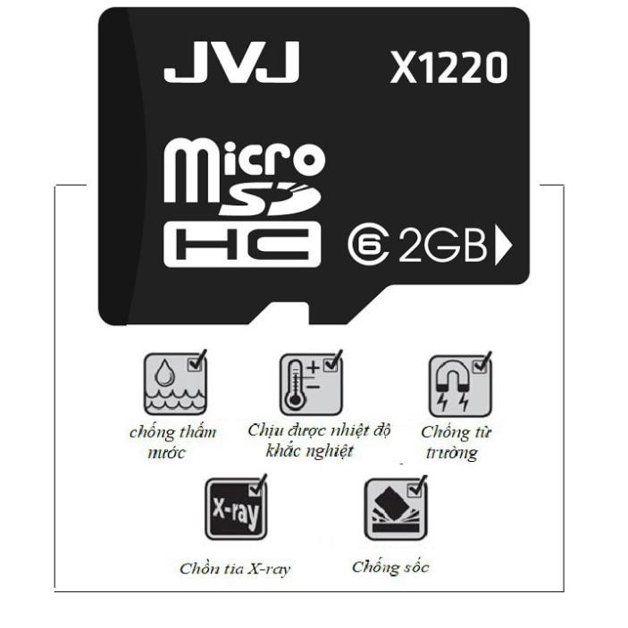 PR7 Thẻ nhớ 2G JVJ C10 tốc độ cao microSDHC 5