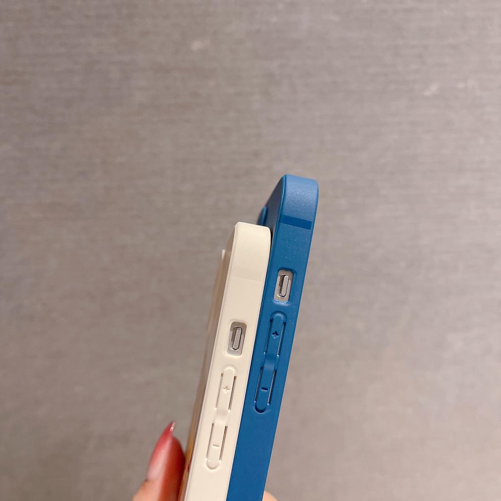 Ốp Điện Thoại In Hình Pikachu/Rùa Cho iPhone 13promax 12 11 7Plus X XR XSMax 8 7