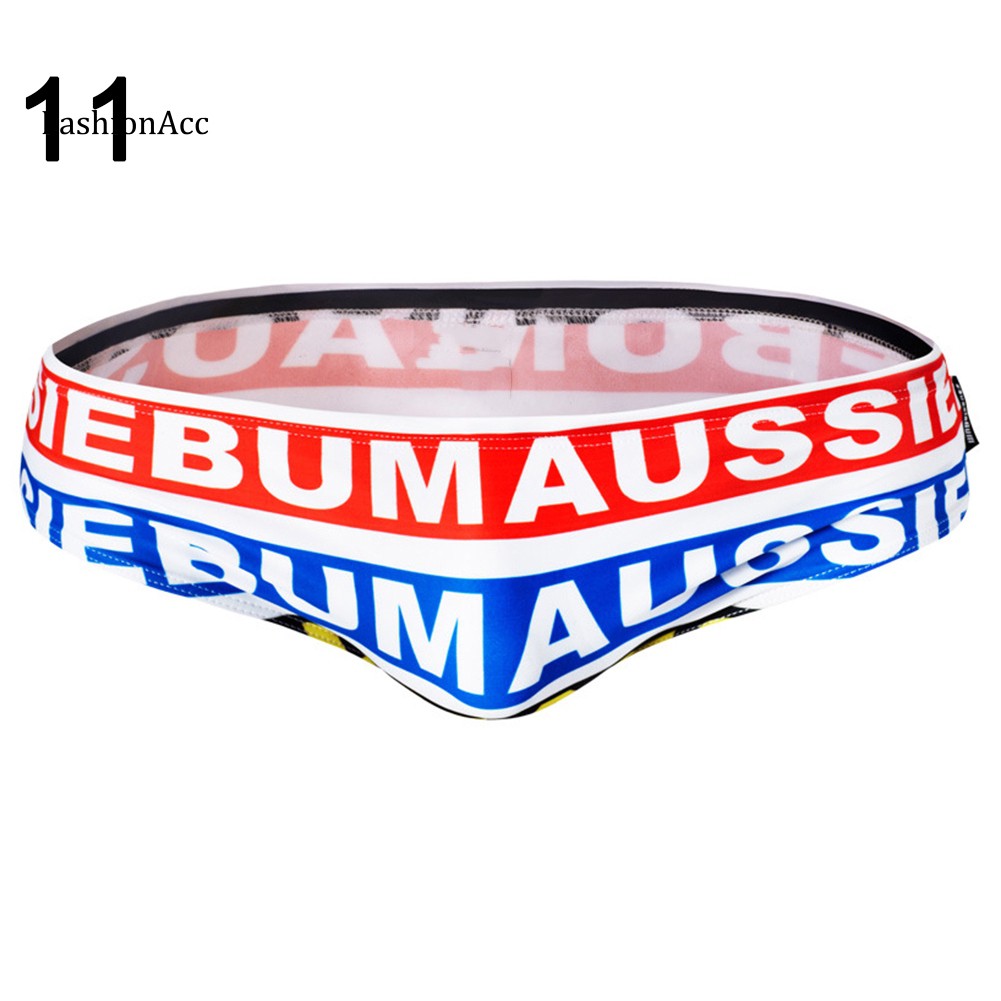 Quần bơi lưng thấp in chữ cho nam | BigBuy360 - bigbuy360.vn