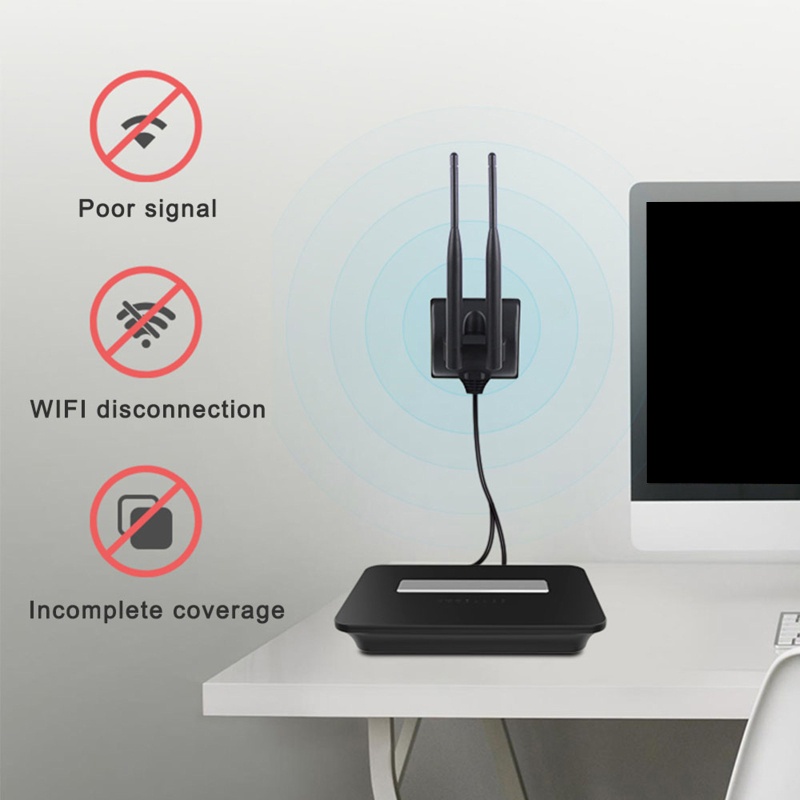 Ăng Ten WiFi Băng Tần Kép 2.4GHz 5GHz Cho w / RP-SMA