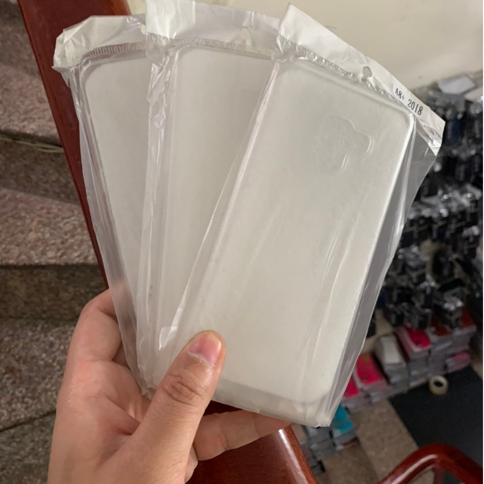 Bộ 2 ốp lưng dẻo cho Galaxy A8 Plus/ A8+ siêu mỏng 0.6mm ( Trong suốt )