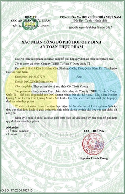 Cốt Thoái Vương (30 viên) - Nhà thuốc Amipharma