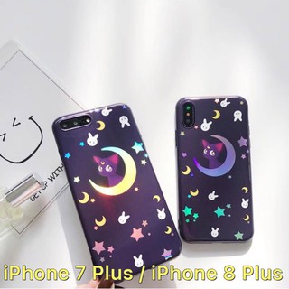 Ốp lưng laser phản sáng siêu dễ thương cho iPhone 7 Plus / iPhone 8 Plus
