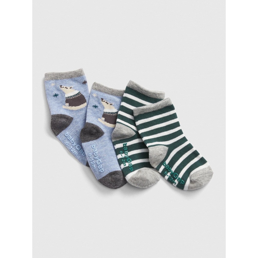 set 2 đôi tất gap auth cho bé