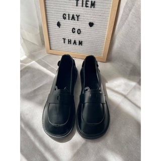 Giày Loafer gấu