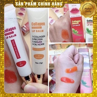 Dưỡng môi Collagen Lip Blam kích màu cho môi sau phun xăm - hết thâm môi lên màu đẹp sau phun