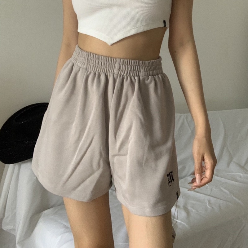 [Mã FAMARAL1 giảm 10K đơn 50K] Quần Short M Màu Nâu Tổng Hơp