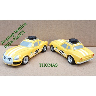 Mô hình ô tô thomas màu vàng tomica Nhật bản