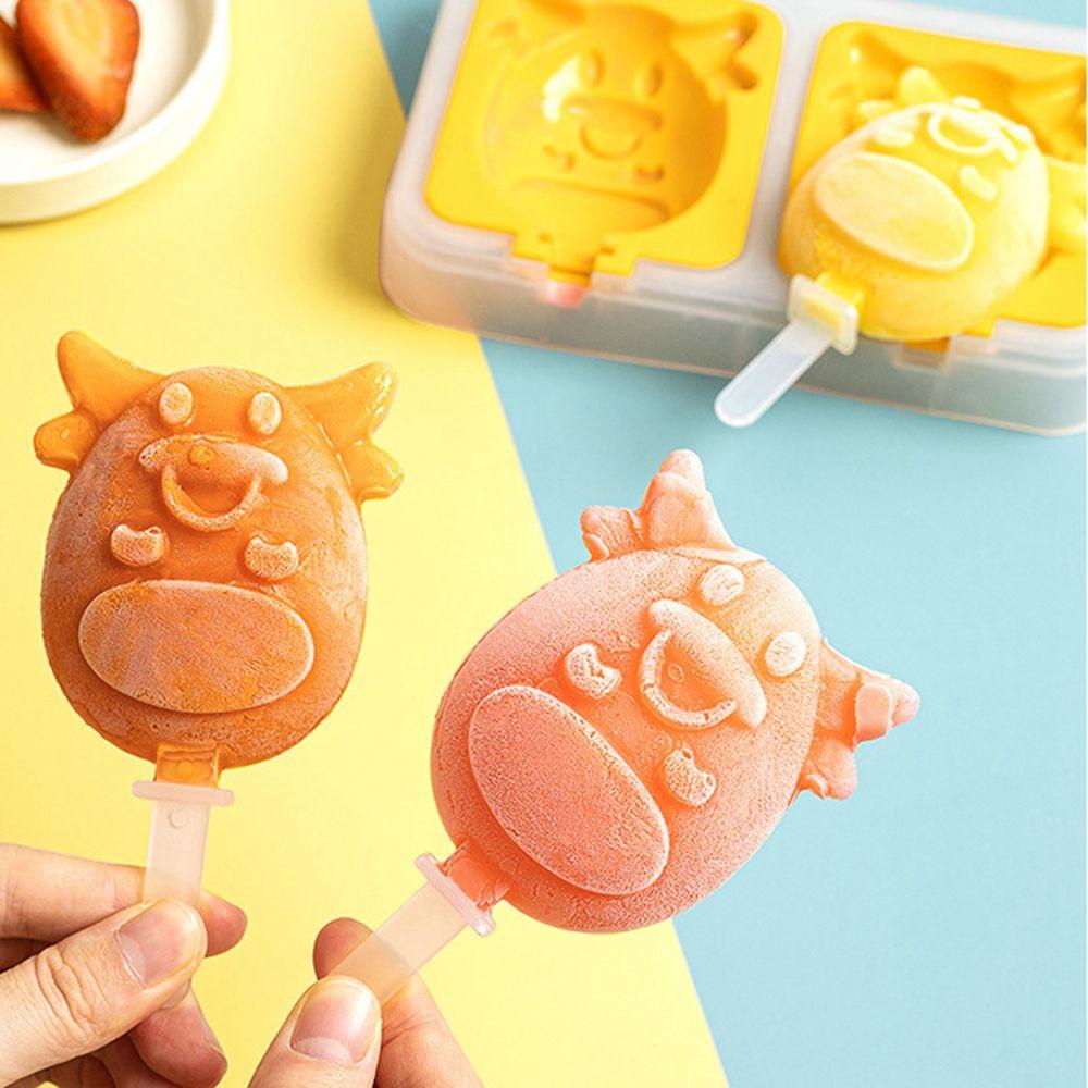 YIYU Dụng Cụ Làm Kem / Sô Cô La / Đá Viên 3D Dễ Thương Xinh Xắn