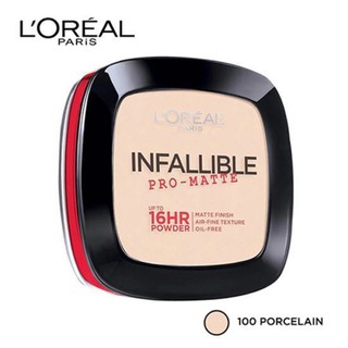Phấn Nền Loreal Paris Infallible Pro-Matte 16hr 9g - Kiềm Dầu Lâu Trôi Màu - Shop Bon91 Hàng Chuẩn