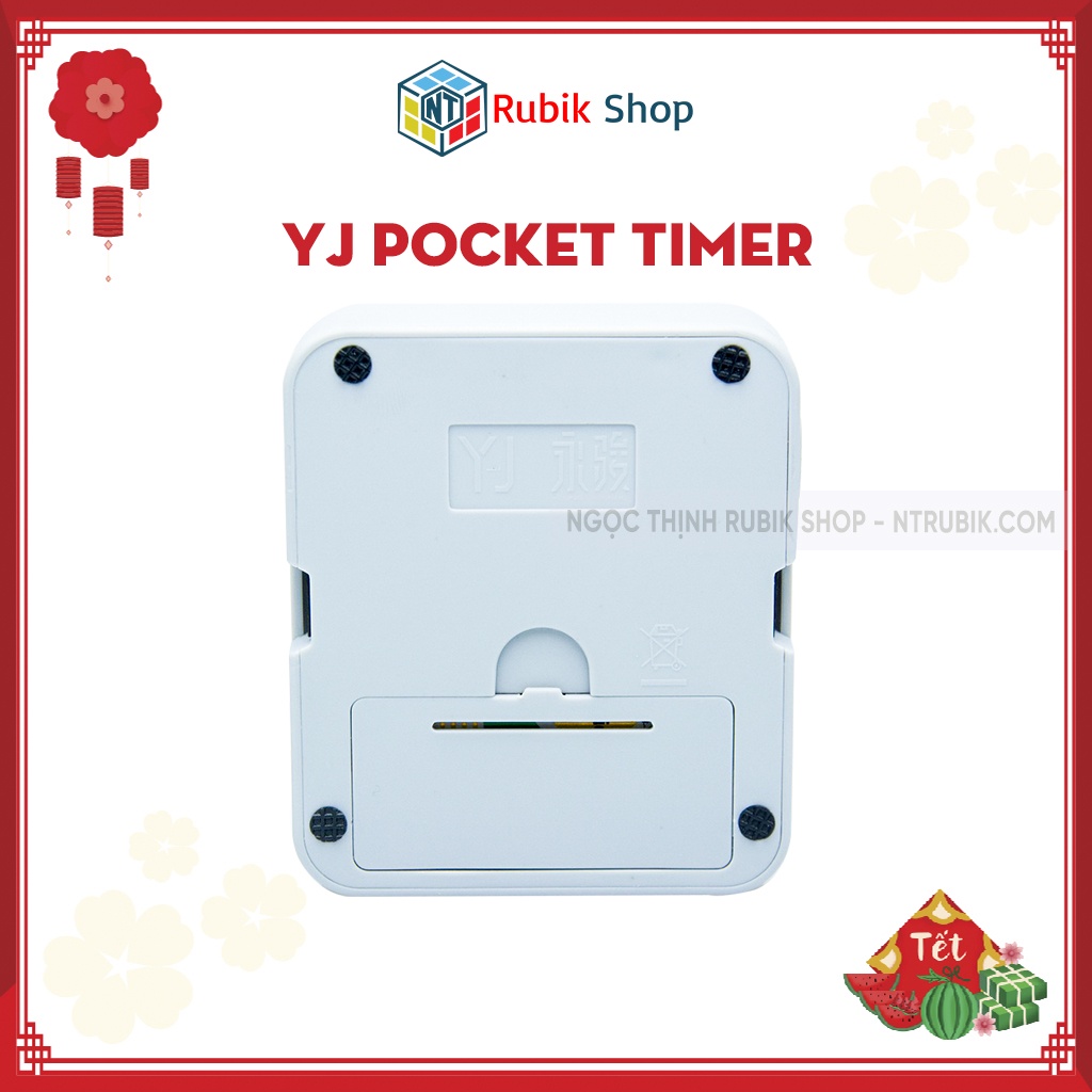 [Phụ Kiện Rubik] Thiết bị bấm giờ bỏ túi - YongJun Pocket Timer (Màu Xanh Dương/Xám/ Vàng)