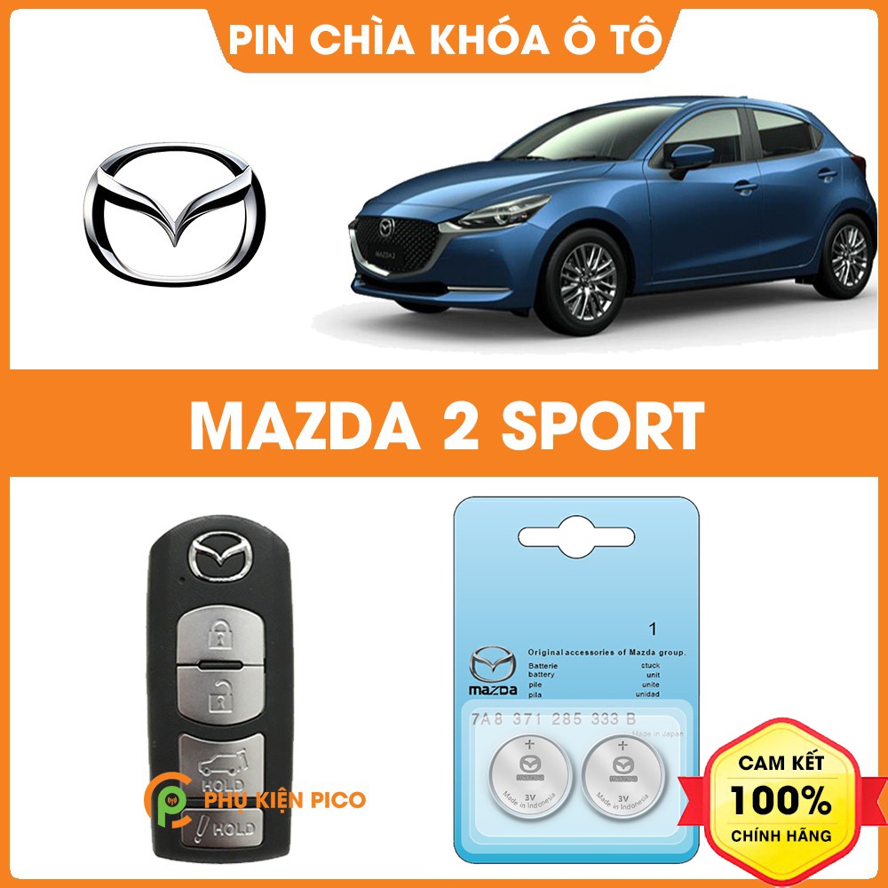 Pin chìa khóa ô tô Mazda 2 Sport chính hãng sản xuất theo công nghệ Nhật Bản – Pin chìa khóa Mazda 2 Sport