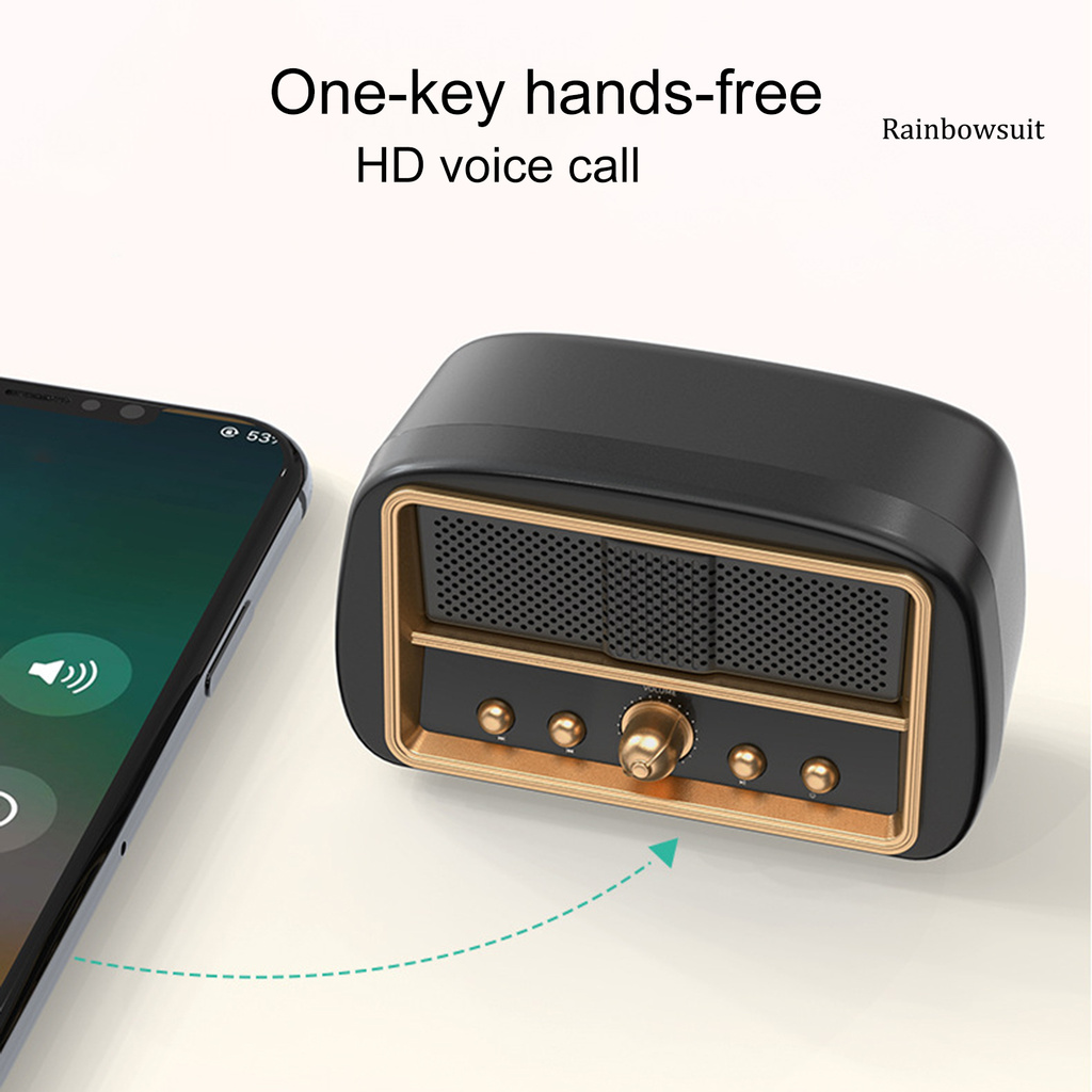 Loa Bluetooth 5.0 Không Dây Mini Rb- Hm13