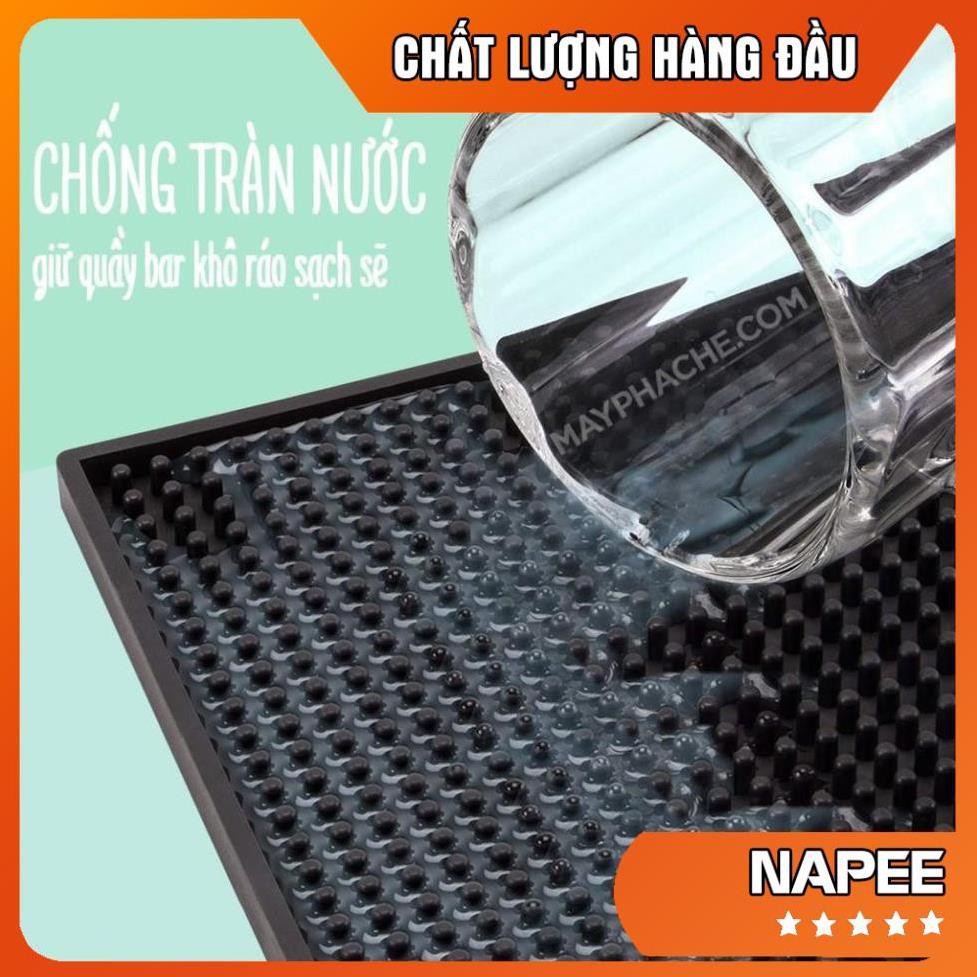 THẢM BAR pha chế cao su - dụng cụ quan trọng tại quầy bar chuyên nghiệp, chống trơn trượt,chống tràn nước tiện lợi