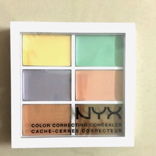 Bảng che khuyết điểm nyx color correcting concealer