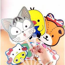 Quạt cầm tay cute nhiều hình ngộ nghĩnh 2250 nguyễn kim