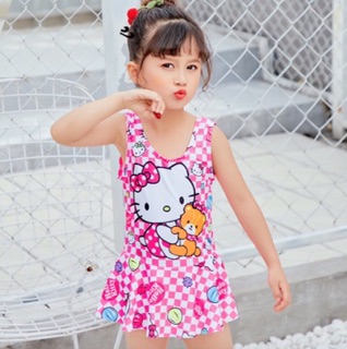 Đồ bơi elsa và kitty cho bé gái