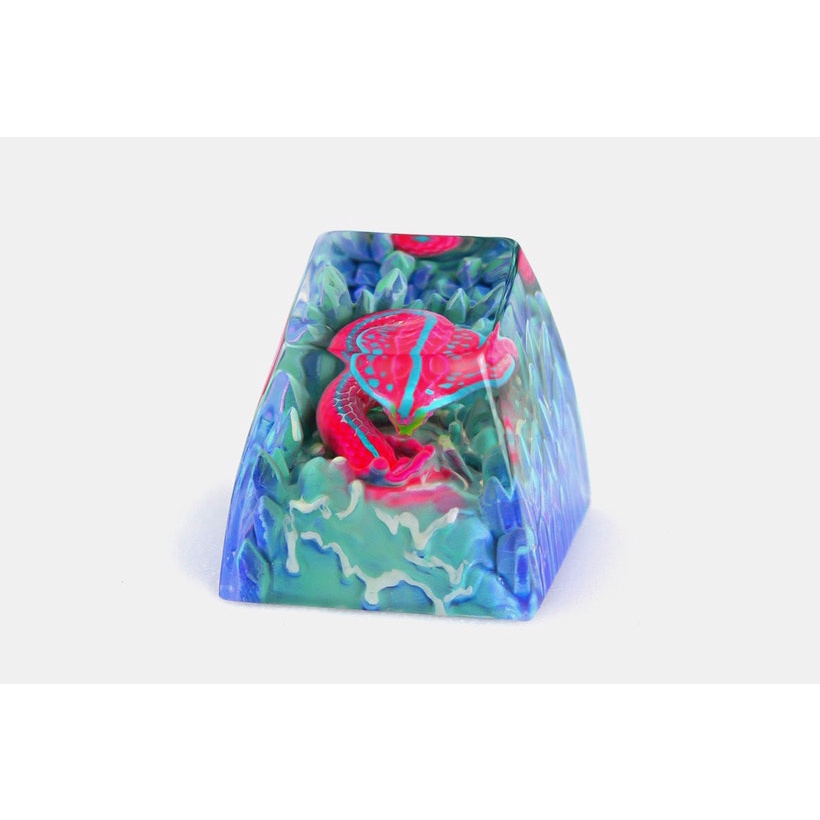 Keycap artisan dành cho bàn phím cơ Craftkey Cobra rắn Ai Cập
