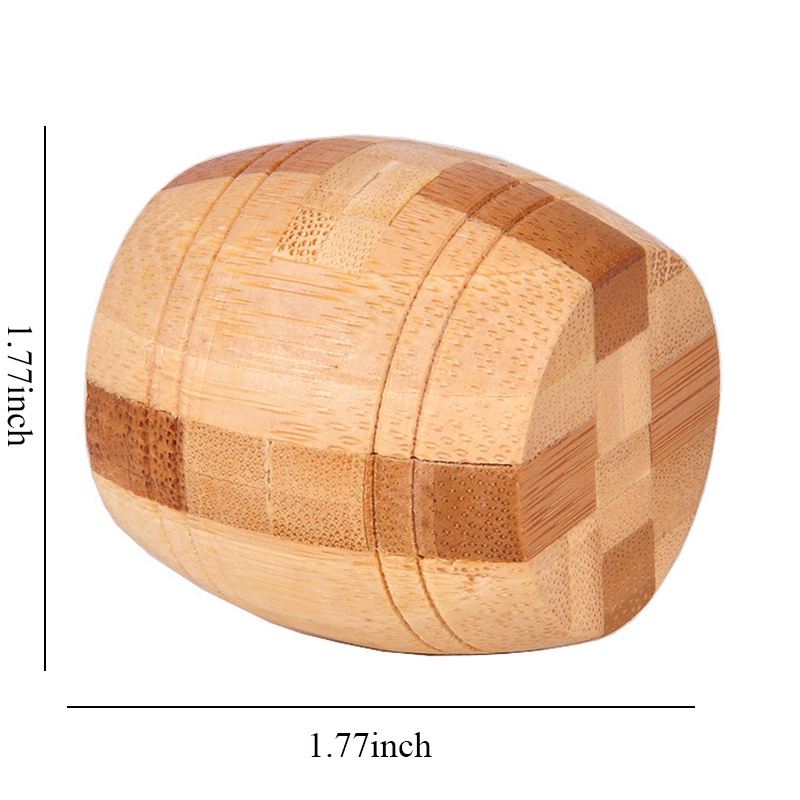 Đồ chơi trẻ em Mở Khóa Gỗ 3D Phát Triển Tư Duy Cho Bé