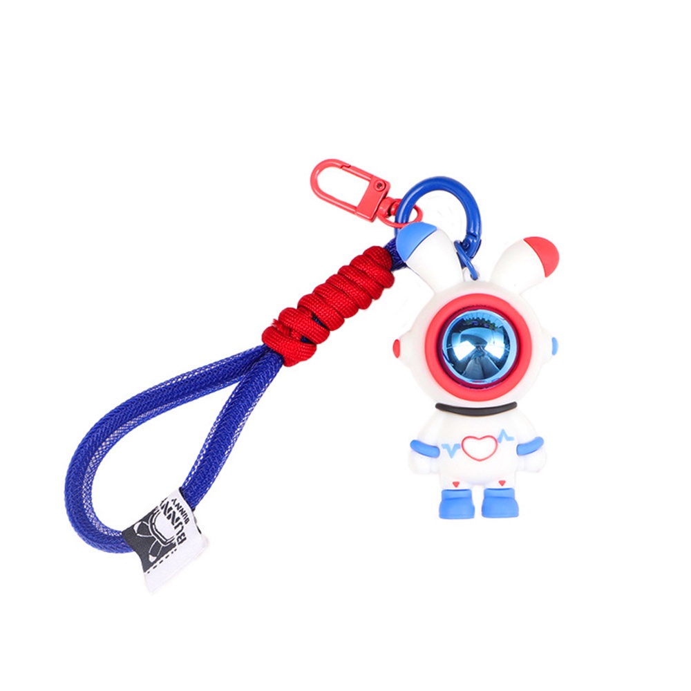 Móc Chìa Khóa Hình Thỏ Hoạt Hình Bằng Resin Dễ Thương