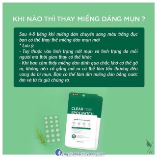 Miếng Dán Mụn Some By Mi Clear Spot Patch 18 Miếng